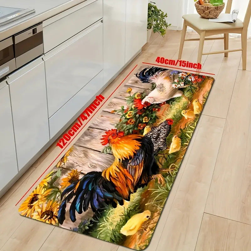 Original Kitchen Anti-Fatigue Mat with Non-Slip Backing - Durable, Stylish, and Comfortable for Cooking Areas and Home Use for Unisex